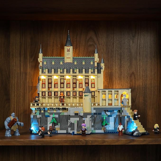 BRIKSMAX Led Light Kit for Lego-76435 Hogwarts Castle The Great Hall - Compatible with Lego Harry Potter Building Set- Not Include Lego Set