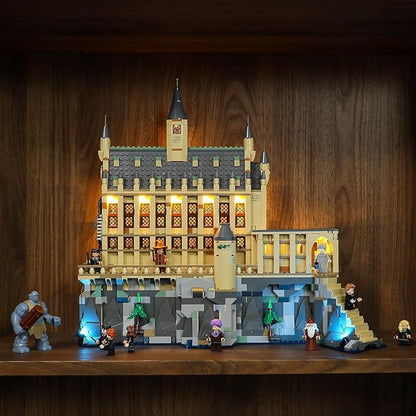 BRIKSMAX Led Light Kit for Lego-76435 Hogwarts Castle The Great Hall - Compatible with Lego Harry Potter Building Set- Not Include Lego Set
