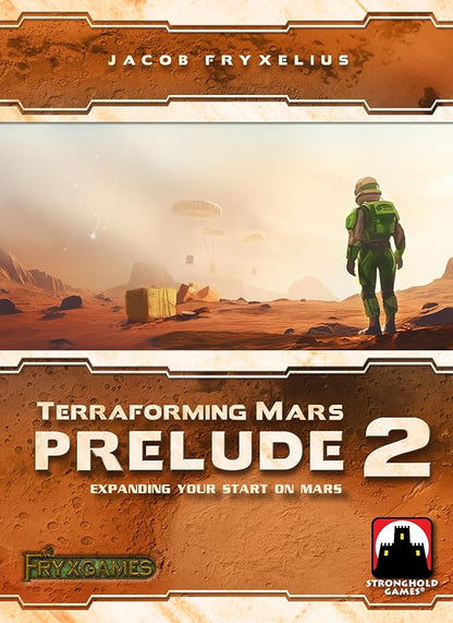 Terraforming Mars by Stronghold Games Prelude 2 | Strategy Board Game Expansion | for 1 to 5 Players | Ages 12+ | Enhanced Solo and Group Play Adds Depth Variety and Replayability