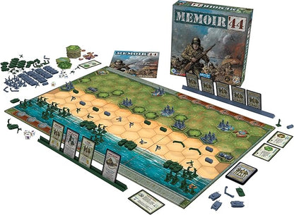 Memoir '44 Board Game - WWII Historical Board Game of Epic Battles! Tabletop Miniatures Strategy Game for Kids &amp Adults Ages 8+ 2-8 Players 30-60 Minute Playtime Made by Days of Wonder