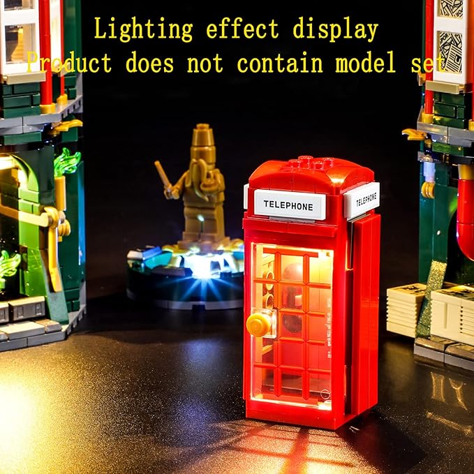 LED Light Kit Compatible with Lego The Ministry of Magic - Lighting Set for 76403 Building Model (Model Set Not Included)