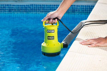 Ryobi RY18SPA-0 18V ONE+ Cordless Submersible Pump (Bare Tool) Green