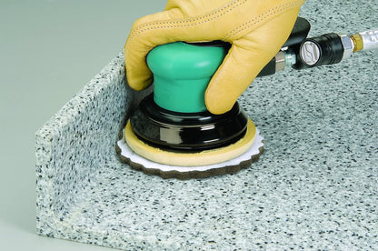 Dynabrade (59020) Dynorbital-Spirit 5" (127 mm) Diameter Random Orbital Sander, Non-Vacuum | 3/16" (5 mm) Diameter Orbit | 12000 RPM Pneumatic Motor