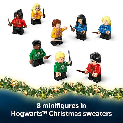 Lego Harry Potter Advent Calendar 2025 Kids Toy - Holiday Countdown for Boys &amp Girls 7+ - 24 Buildable Surprises Including Harry Draco &amp Luna Minifigures - Kids Gift Idea for Christmas - 76