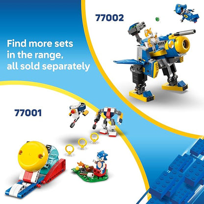 LEGO Sonic The Hedgehog Super Shadow vs. Biolizard Gamer Gift for Boys and Girls Fun Collectible Playset for Kids and Video Game Character Fans Who Love Action Toys 77003