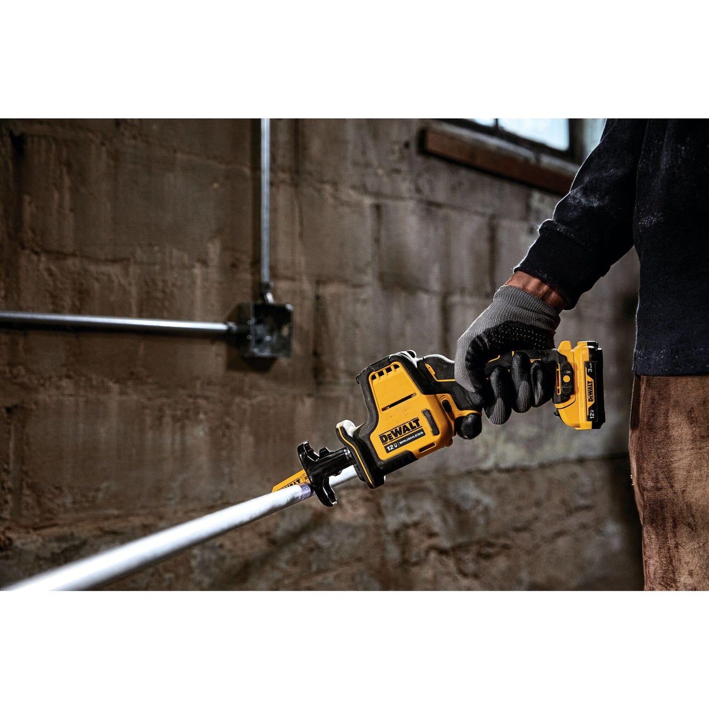 DEWALT Xtreme 12V MAX* Reciprocating Saw, One-Handed, Cordless, Tool Only (DCS312B)