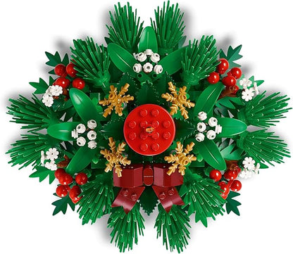 Lego 40743 Christmas Table Decoration Toy Birthday Present Blocks Girls Boys Children 12 13 14 Years Old Elementary School Mom Father Painting Art