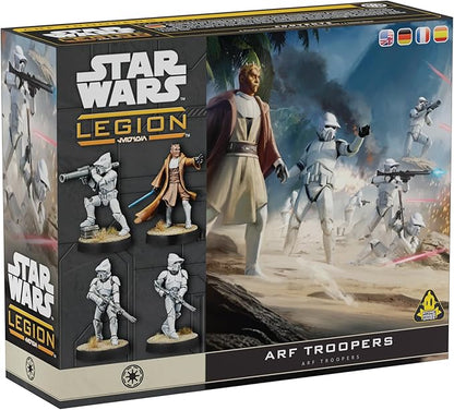 Asmodee Star Wars: Legion ARF Troopers Unit Expansion - Tabletop Miniatures Game Strategy Game for Kids and Adults Ages 14+ 2 Players 3 Hour Playtime