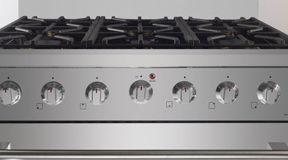 NXR SC3611 36" 5.5 cu.ft. Pro-Style Natural Gas Range with Convection Oven, Stainless Steel
