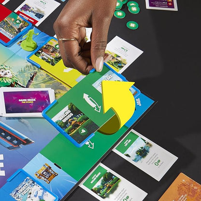Hasbro Gaming Monopoly Flip Edition: Fortnite Board Game for Ages 13 Game Inspired by Fortnite Video Game Board Games for Teens and Adults 2-4 Players