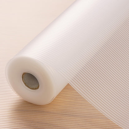 Shelf Liner Non Slip,Non Adhesive Cabinet Liner,Waterproof Drawer Liner,Food-Grade EVA Material for Kitchen Cabinets,Drawers,Refrigerators-Odorless & Easy to Cut-12 x 60 inches,Thickened