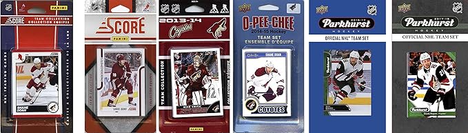 C&ampI Collectables NHL Arizona Coyotes COYOTES617TS Men's Sports Related Trading Cards Brown One Size
