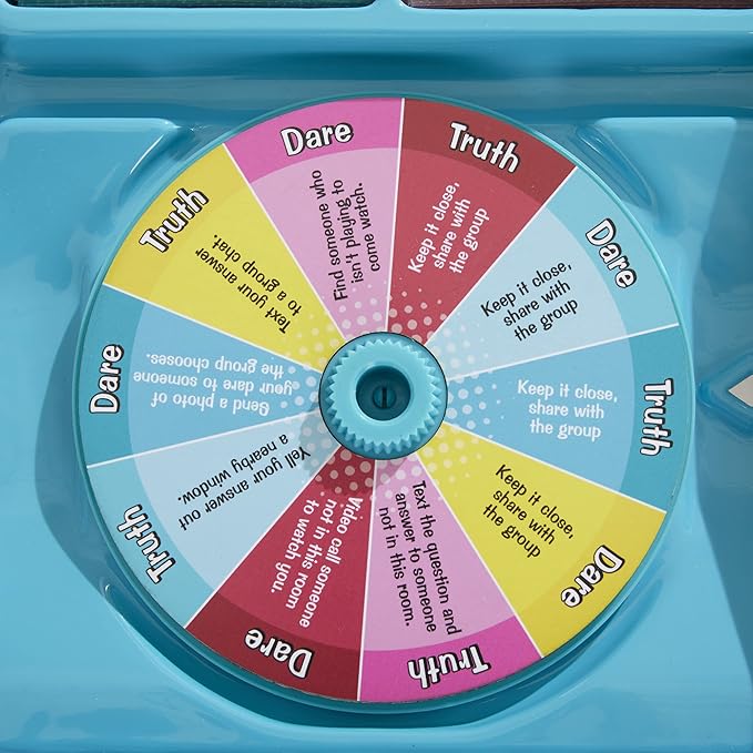 Hasbro Gaming Girl Talk Truth or Dare Board Game for Teens and Tweens Inspired by The Original 1980s Edition Ages 10 and Up for 2-10 Players