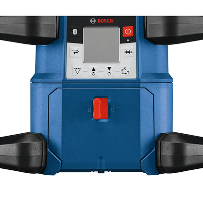 BOSCH GRL4000-80CHVK-S REVOLVE 18V Connected Self-Leveling Horizontal/Vertical Rotary Laser Kit, Includes Tripod, Grade Rod, Receiver, Battery Adapter, 4 D Batteries, Carrying Case, & Accessories