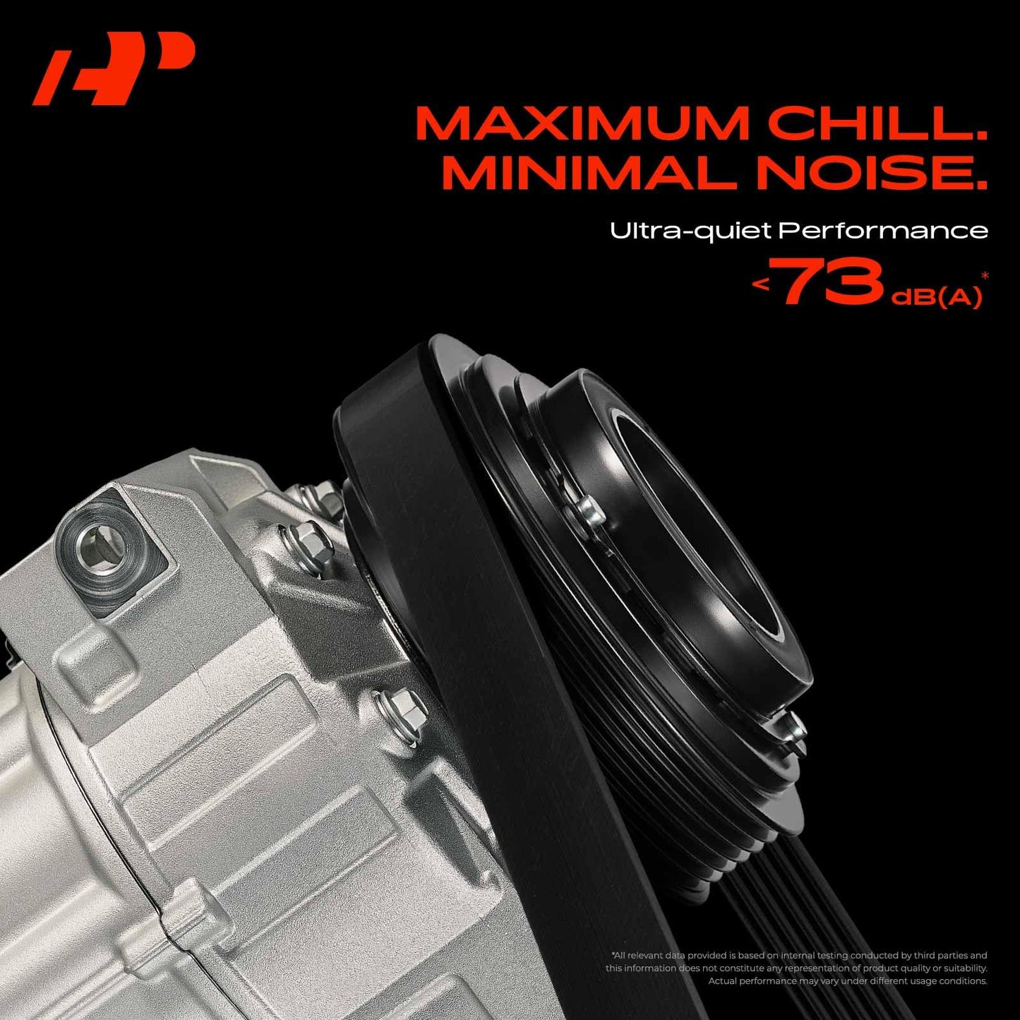 A-Premium Air Conditioner AC Compressor with Clutch Compatible with Kenworth T660 2011-2012, T680 2013-2015/2017-2018, T880 2017-2018 & Peterbilt 365/367 2011-2016, 389 2016, 567 2015-2016, 579, 587