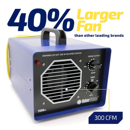 OdorStop OS3500UV Professional Grade Ozone Generator Ionizer for Areas of 3500 sq ft and above