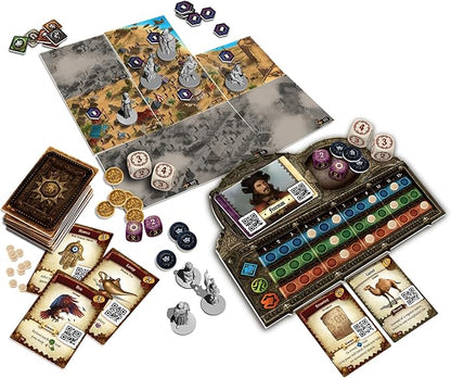 Destinies Sea of Sand Board Game Expansion - Immersive Storytelling and Adventure for Tabletop Enthusiasts Ages 14+ 1-3 Players 120-150 Minute Playtime Made by Lucky Duck Games