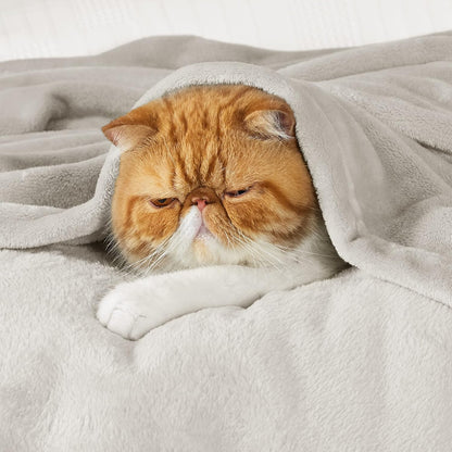 Bedsure GentleSoft Fleece Blanket - Lightweight Plush Cozy California King Size, 102x96 Inches