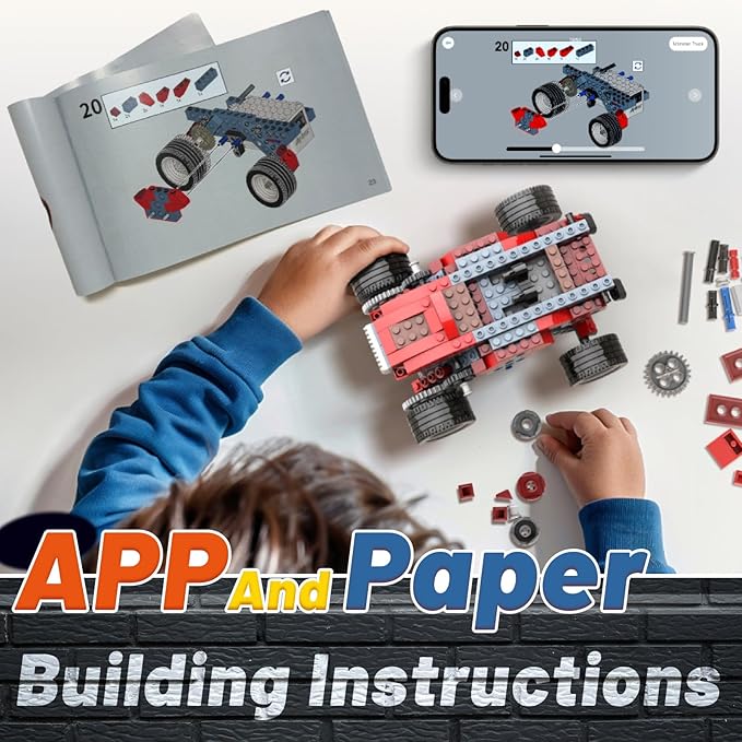 8 in 1 STEM Kits for Kids Age 6-8 DIY Electronic Monster Truck Building Kit STEM Toys for Boys Craft Projects 8-10 Build Robot DIY Activity for Ages 6 7 8 9 10 11 12 + Years