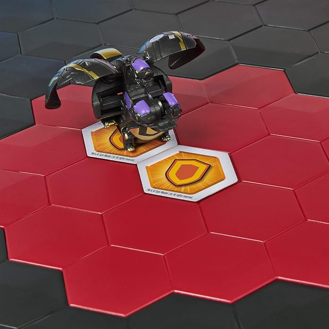 Bakugan Battle League Coliseum Deluxe Game Board with Exclusive Fused Howlkor x Serpenteze Kids Toys for Boys Ages 6 and Up