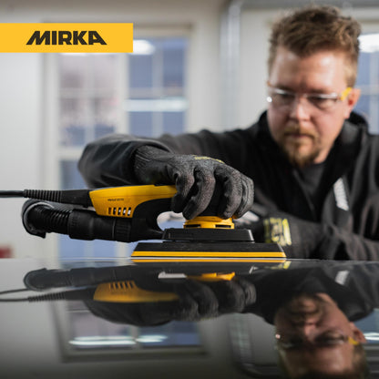 Mirka DEOS II 383X 2.75"x8" Orbital Sheet Sander for Auto Body Repair, Body Filler & Primer, 3.0mm Orbit, Brushless Motor, Low Profile, Variable Speed, Dust-Free Ready, Bluetooth