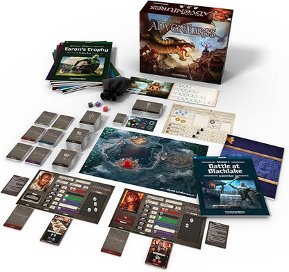 Roll Player Adventures Board Game | Cooperative Storybook Fantasy Adventure Campaign | Choose Your Path Strategy Dice Game | 95-150 Minutes per Chapter 1-4 Players Ages 14+ by Thunderworks Games