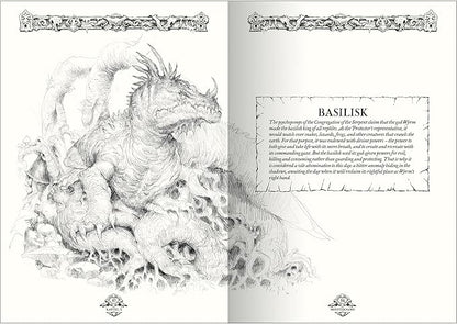 Free League Forbidden Lands: Book of Beasts - Hardcover Expansion RPG Book Free League Publishing A Beastiary You Can Play Murderous Monsters &amp Lethal Encounters Role Playing Game