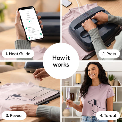 Cricut EasyPress 2 (SE) – 12 in x 10 in Heat Press + Cricut EasyPress Mat, 12 in x 12 in - Heat Transfer Machine for T-Shirts, Sweatshirts, Blankets, Pillows, & More - Easy to Use - Blue