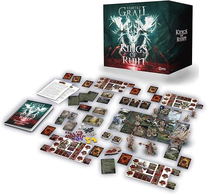 Tainted Grail: Kings of Ruin Board Game CORE Box - Explore Dark Lands and Unravel Immersive Stories! Ages 14+ 1-4 Players 2-3 Hour Playtime Made by Awaken Realms