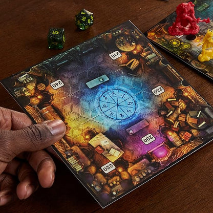 Hasbro Gaming Dungeons &amp Dragons: Bedlam in Neverwinter Board Game Escape Room Cooperative Strategy Games for Ages 12+ 2-6 Players 3 Acts Approx. 90 Mins Each (Amazon Exclusive)