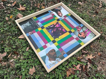Jamaican Ludo Dancehall Edition (Ludi/Ludy/Loodi) | 24x24 Inch Large Board Game | Family Game Night Activity | Fun Easy Multi-Player Entertainment | Bounty Killer Beenie Man Vybz Kartel