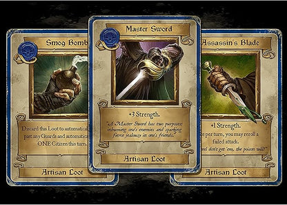 Modiphius Entertainment: Dark Deeds - Strategy Board Game Darkly Humorous Card Game Ages 14+ 2-5 Players 60 Min