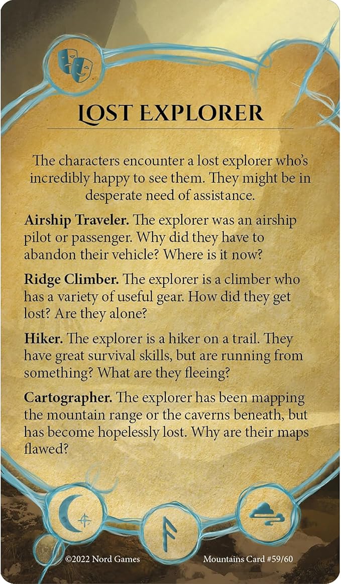 Nord Games: Elements of Inspiration: Boxed Set - 5e RPG Storytelling Cards 420 Tarot Sized Cards Combat Roleplay &amp Exploration Cues Tabletop D&ampD