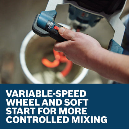 BOSCH GRW18V-160 18V Brushless High Torque Mixer - Variable Speed, Soft-Start Technology, with KickBack Control (Bare Tool)