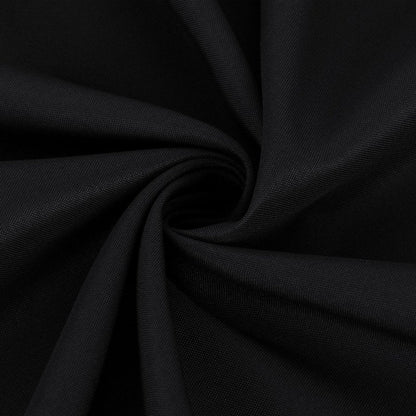 Fitable Black Rectangle Tablecloths for 6 Foot Tables, 6 Pack - 70 x 108 Inches - Stain Resistant and Washable Table Clothes, Polyester Fabric Table Covers for Wedding, Party, Banquet, Buffect