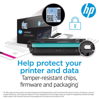 HP 414X Black High-yield Toner Cartridge | Works HP Color LaserJet Enterprise M455dn, MFP M480f; HP Color LaserJet Pro M454 Series, MFP M479 Series