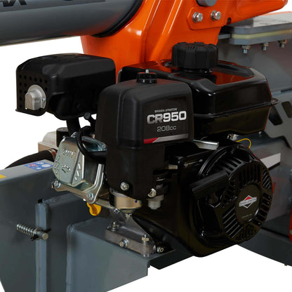 Yardmax Gas Log Splitter 32 Ton 2-Way Half Beam Briggs & Stratton Engine CR950