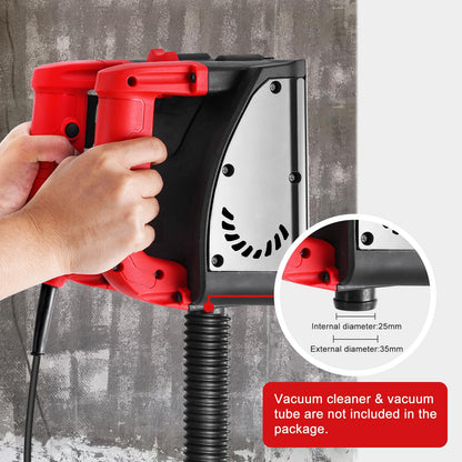 YJINGRUI 110V Electric Wall Planer Handheld Power Wall Scraper Wall Shovel Machine for Wallpaper Paint Putty, 90° No dead Angle