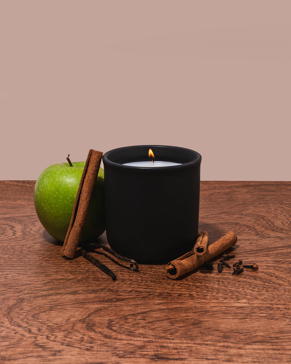 Wicked Rose Candle Co. Elven Ember Scented Candle | Honeysuckle, Palo Santo & Sandalwood | 10 oz Hand-Poured Coconut Apricot Wax | 45+ Hour Clean Burn | Reusable Ceramic Vessel