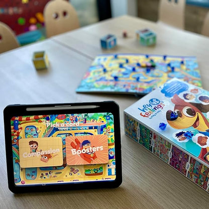 Run for Diamonds! | Best Family Game | Hey Feelings™ | Social Emotional Learning Games for Kids 3-99 | Therapy Game Designed by Experts | 15-45 min Playtime | Fun &amp Fast