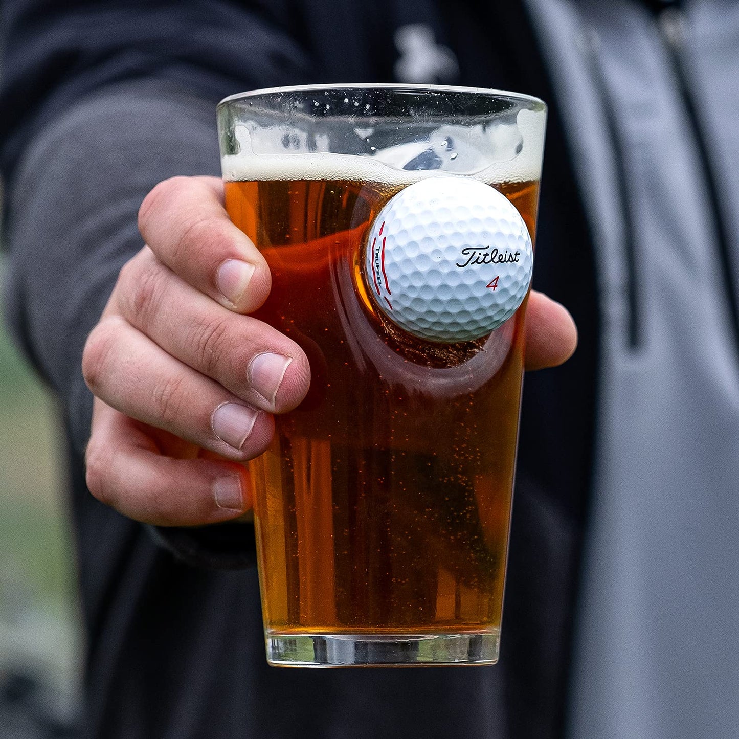 BenShot Golf Ball Pint Glass - 16oz | Made in the USA