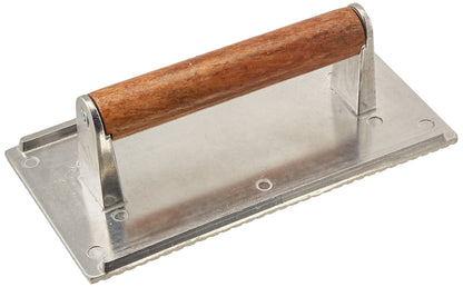 New Star Food Service 36411 Commercial Grade Aluminum Steak Weight/Bacon Press, 8.25 by 4.25-Inch