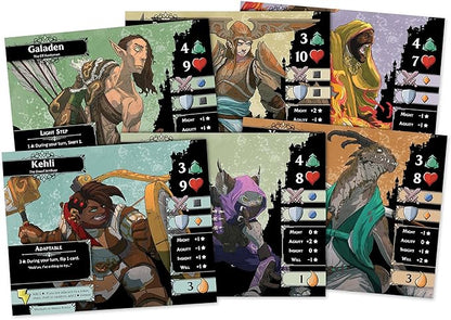 Asmodee Descent: Legends of The Dark Board Game - Epic Dungeon-Crawling Adventure Cooperative Strategy Game for Kids &amp Adults Ages 14+ 1-4 Players 3-4 Hour Playtime