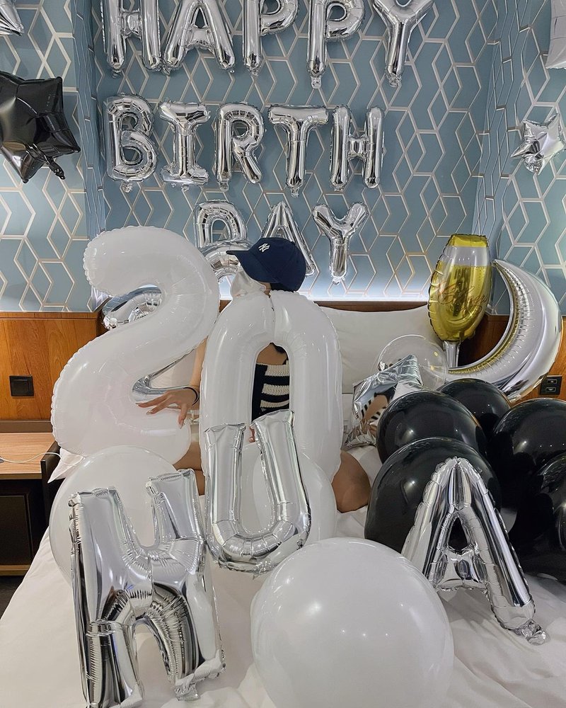 White Number 60 Balloon 40 inch, Translucent 60 Number Balloons, 60th White Birthday Decorations for Women Men, 60 Year Old Party Supplies