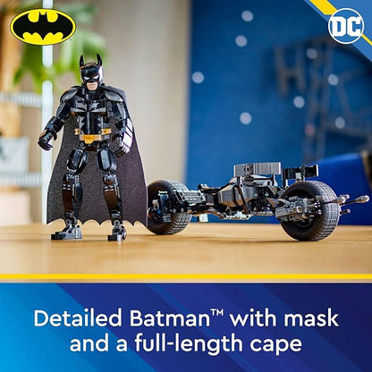 LEGO DC Batman Construction Figure &amp The Bat-Pod Bike Building Toys - Batman Action Figure from The Dark Knight for Boys &amp Girls Ages 12+ - Superhero Gift Ideas for Kids - 76273