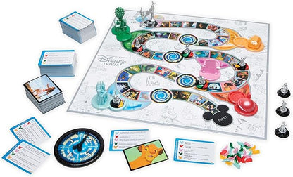 The Magical World of Disney Trivia Games – Board Games for Family Night Family Games Multi-Player Board Game Family Board Game Travel Games Disney Game Ages 6+