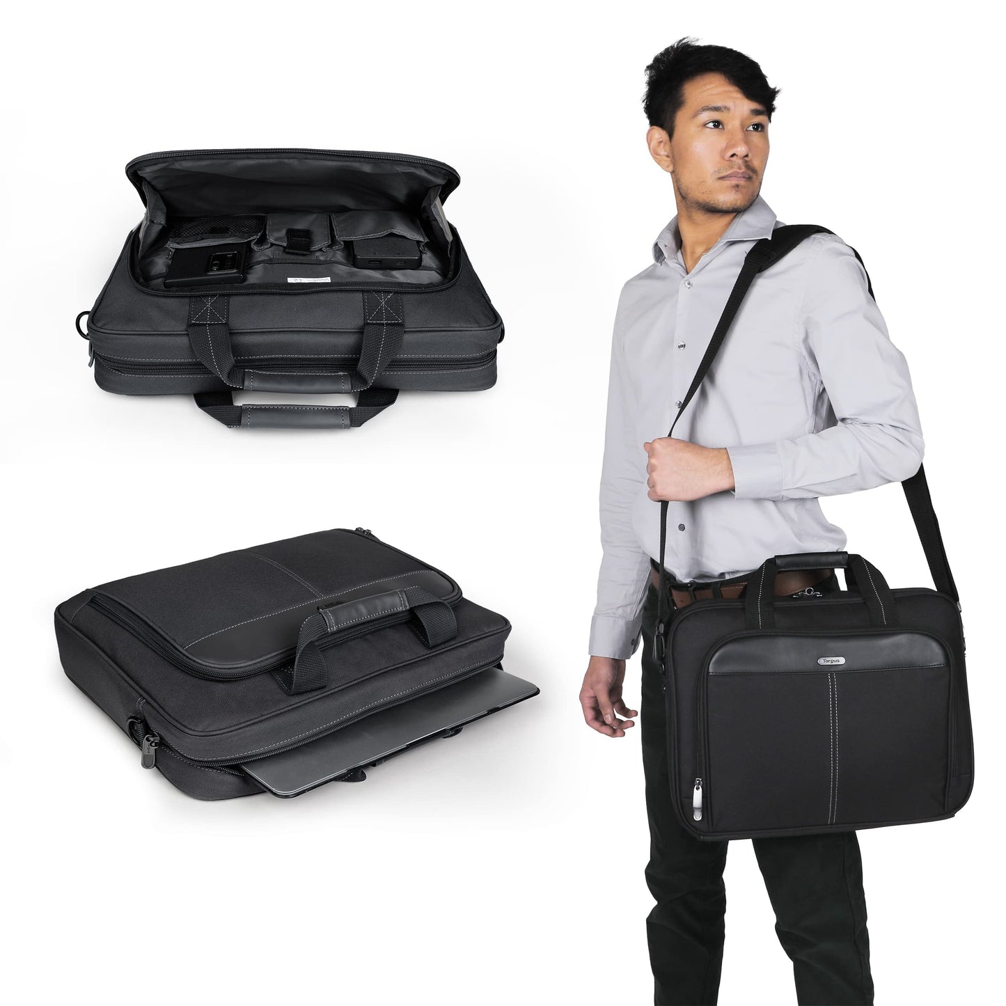Targus Classic Topload Case for 16 Inch Laptops (TCT027US)