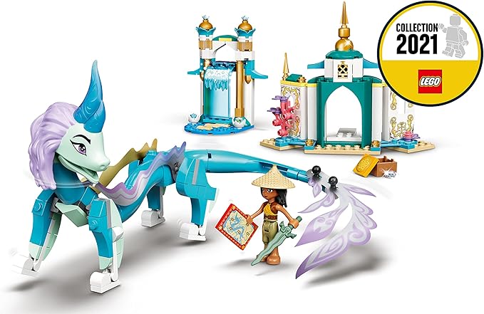 LEGO 43184 Disney Princess Raya and Sisu Dragon Toy from Disney?s Raya and the Last Dragon Movie For Kids 6 + Years Old