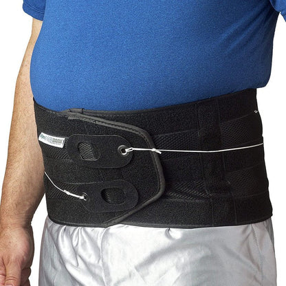 ASPEN Medical Products Quikdraw PRO Back Brace with Pulley System for Lower-Back and Lumbar Pain Relief, Medium
