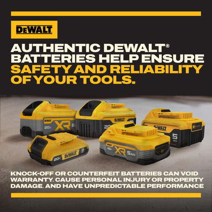 DEWALT 20V MAX Battery and Dewalt Battery Charger Combo XR POWERPACK™ 4Ah , LED Charge Indicator(DCB2104C)